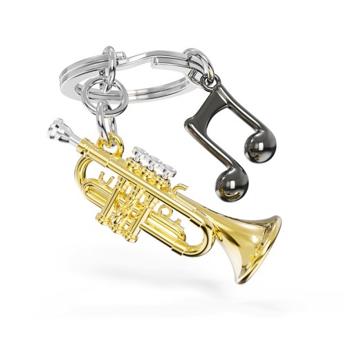 [6938-MTM401-01KON] Porte-clés Trompette