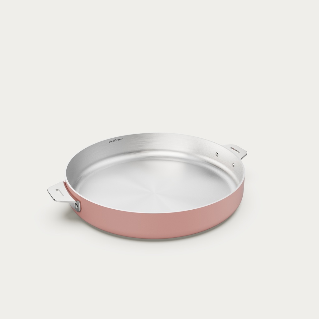 La Merveilleuse Poele Inox 28Cm -  Guimauve