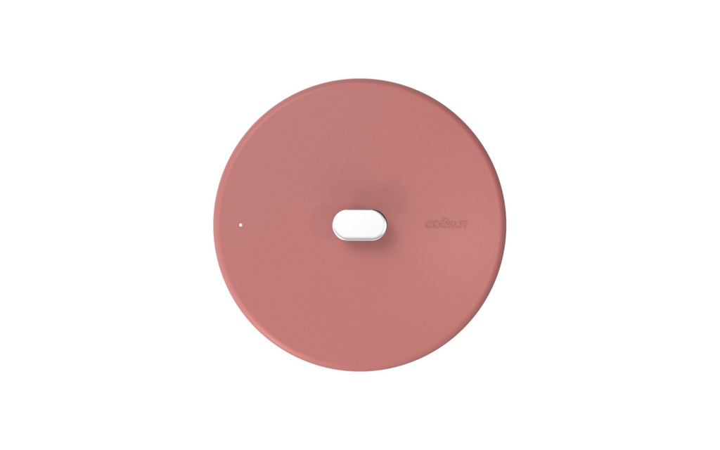 [6953-MERCOU20RO] Le Merveilleux Couvercle Inox 20Cm - Guimauve