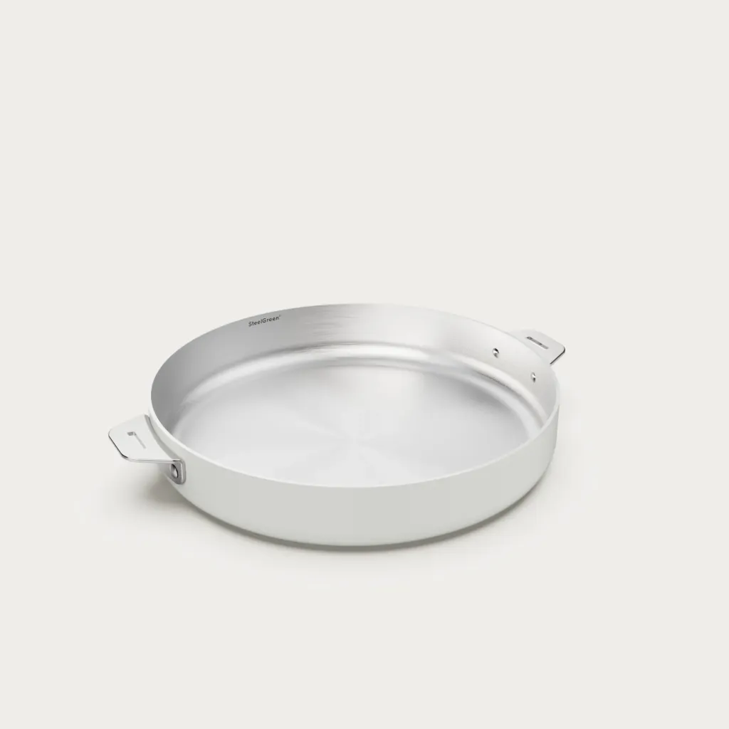 [6953-MERAP24BL] La Merveilleuse Poele Inox 24Cm - Polaire