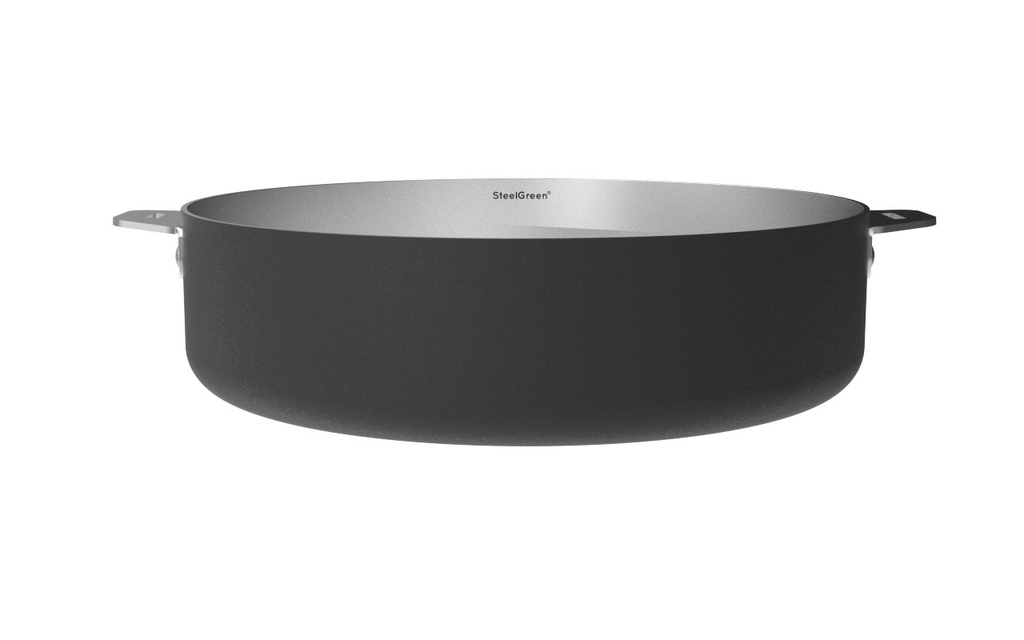 LA MERVEILLEUSE SAUTEUSE INOX 28CM - GRAPHITE