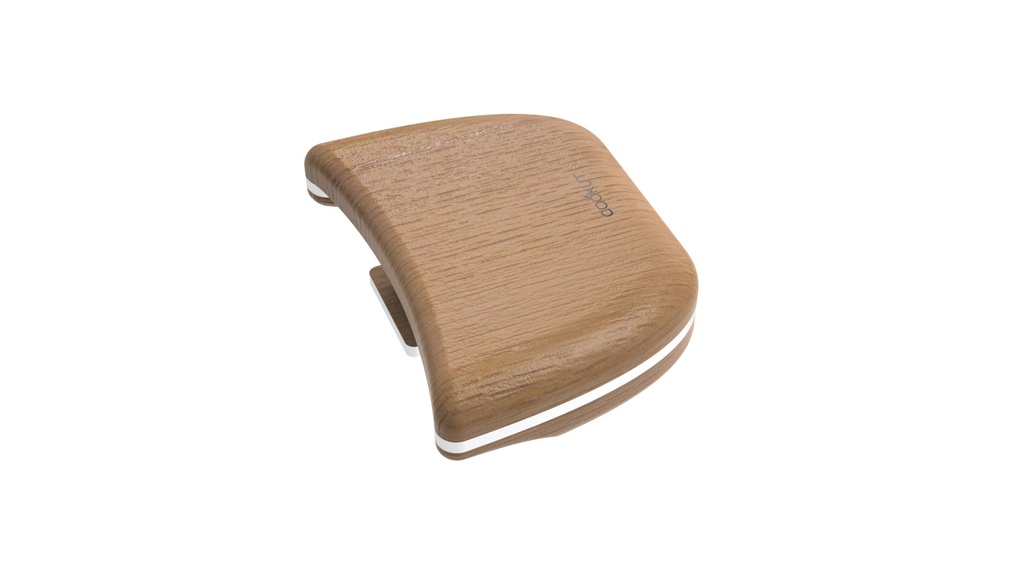 La Merveilleuse Poignee Courte Anse Inox Amovible - Acacia