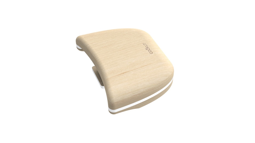 La Merveilleuse Poignee Courte Anse Inox Amovible - Chene