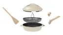La Fabuleuse Poêle À Tout Faire 8 En 1 Meringue-24 cm