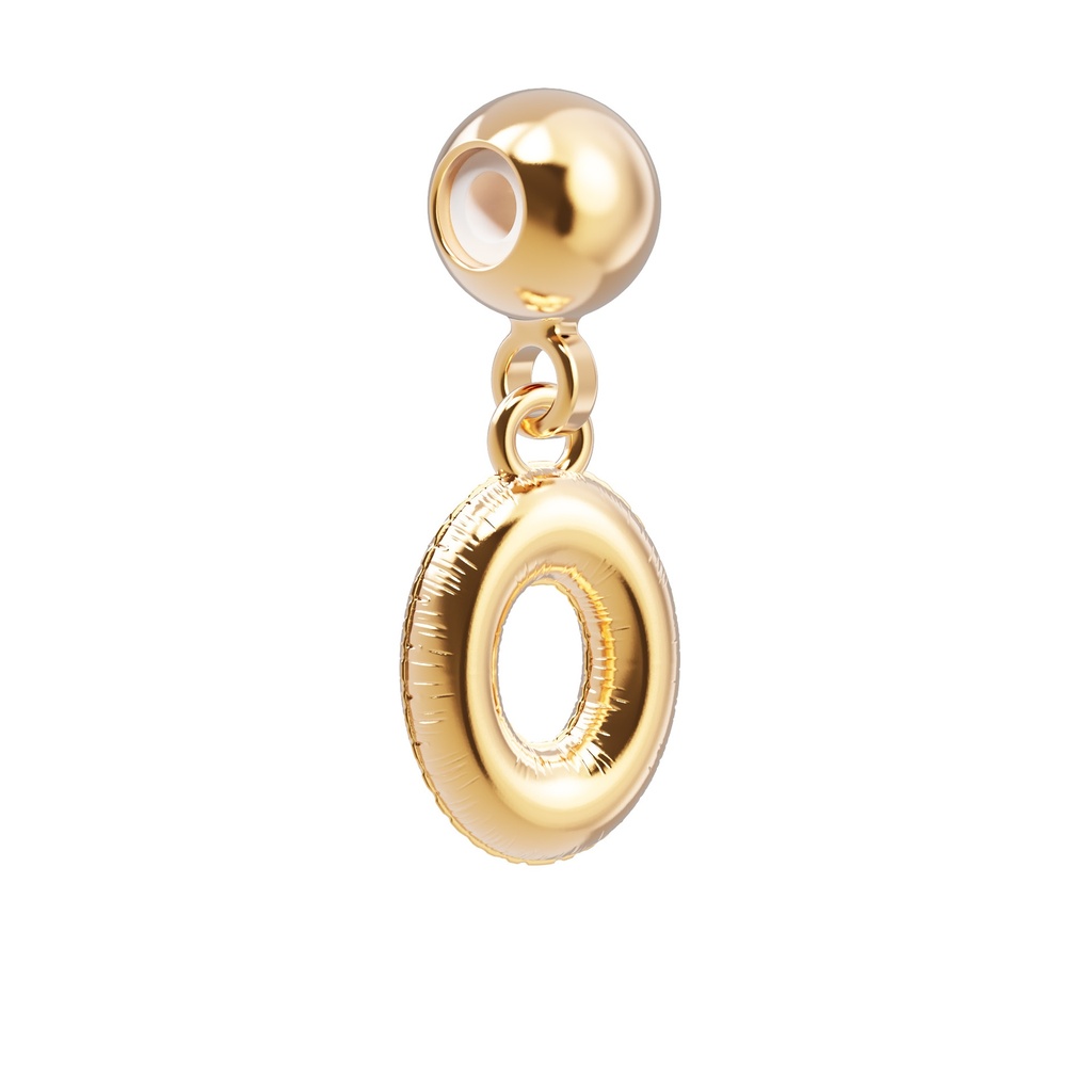 [6938-CHP0027] Charm Nombre 0