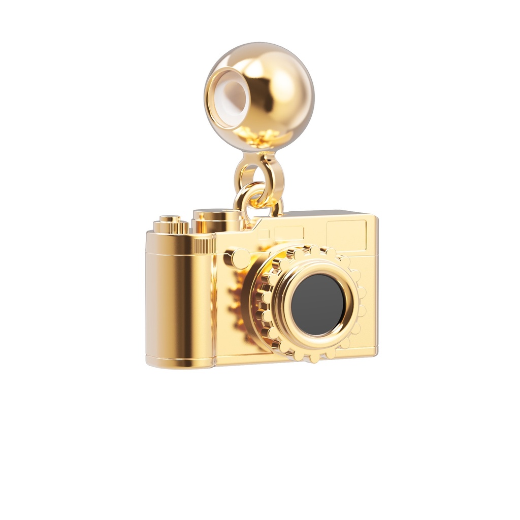 [6938-CHP0125] Charm Appareil photo