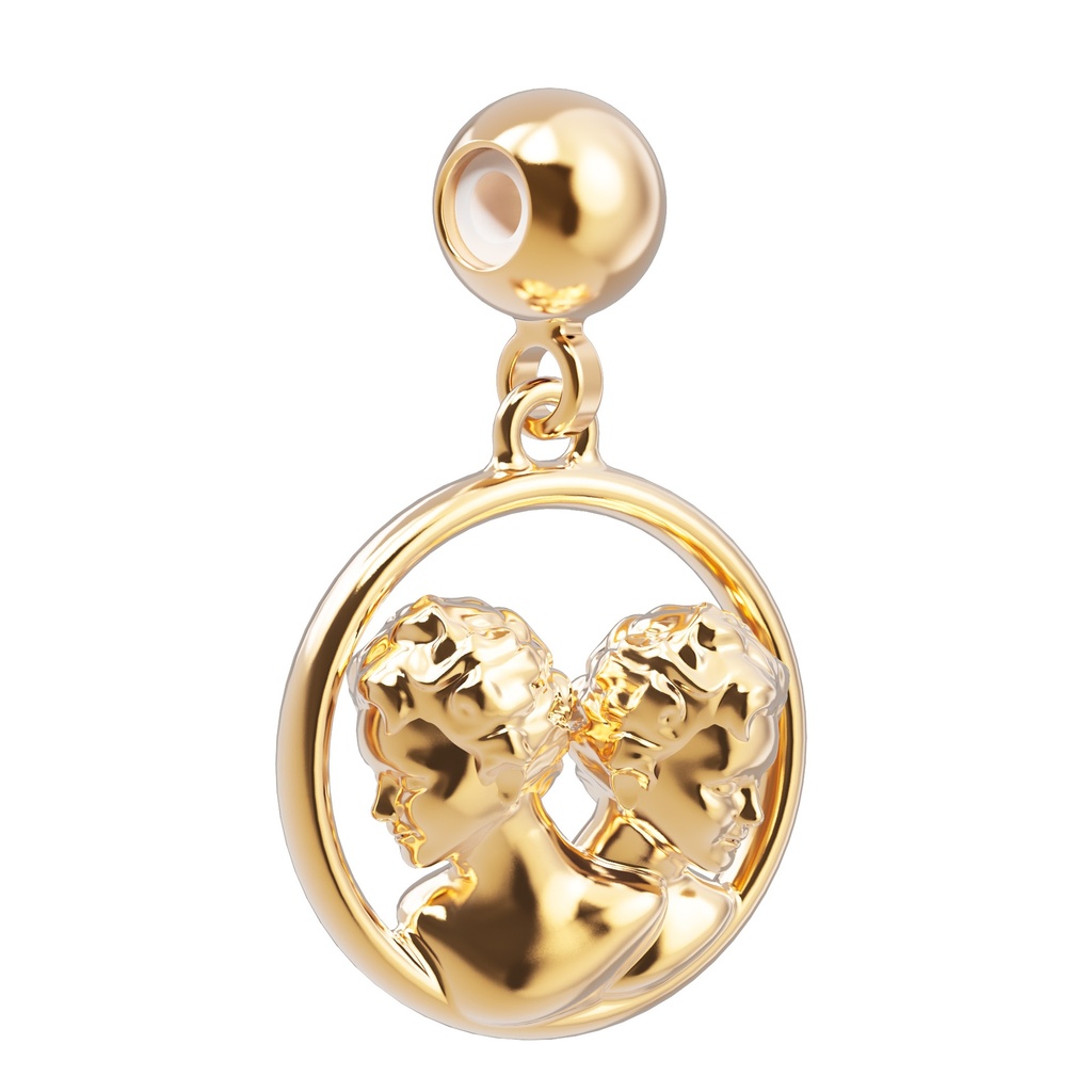 [6938-CHP0052] Charm Gémeaux