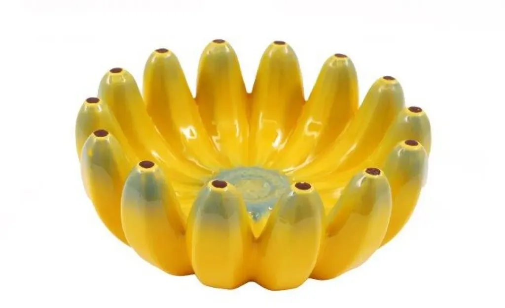 [5024-KG3795] Bol A Fruits Bananes 24.5Cm