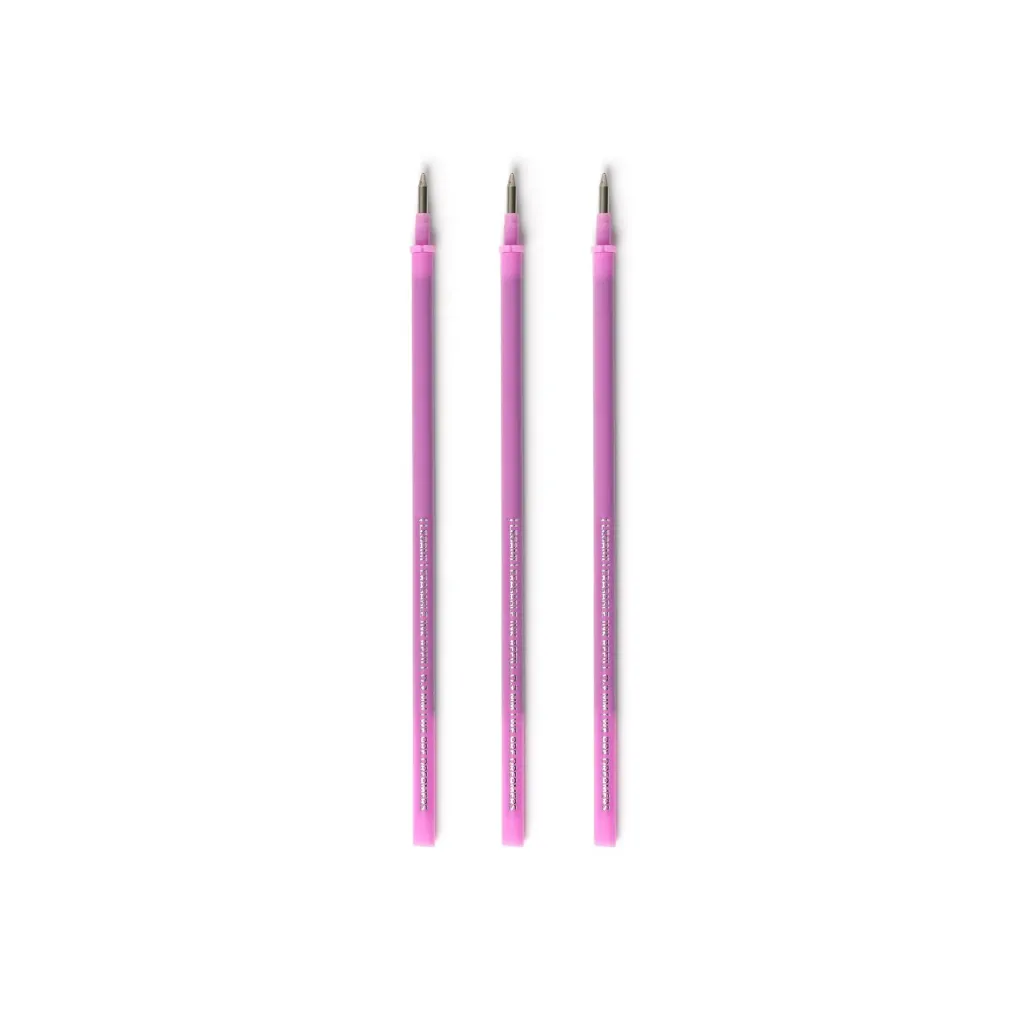 Lot de 2 Recharges pour Stylo Gel Lovely Friends – Bleu (0,5 mm)