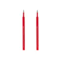 Lot de 2 Recharges pour Stylo Gel Lovely Friends – Rouge (0,5 mm)