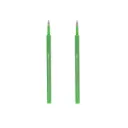 Lot de 2 Recharges pour Stylo Gel Lovely Friends – Vert (0,5 mm)