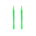 2 Recharges Stylo Gel L  Friends - Lovely Friends Set De Recharges - Vert Fluo