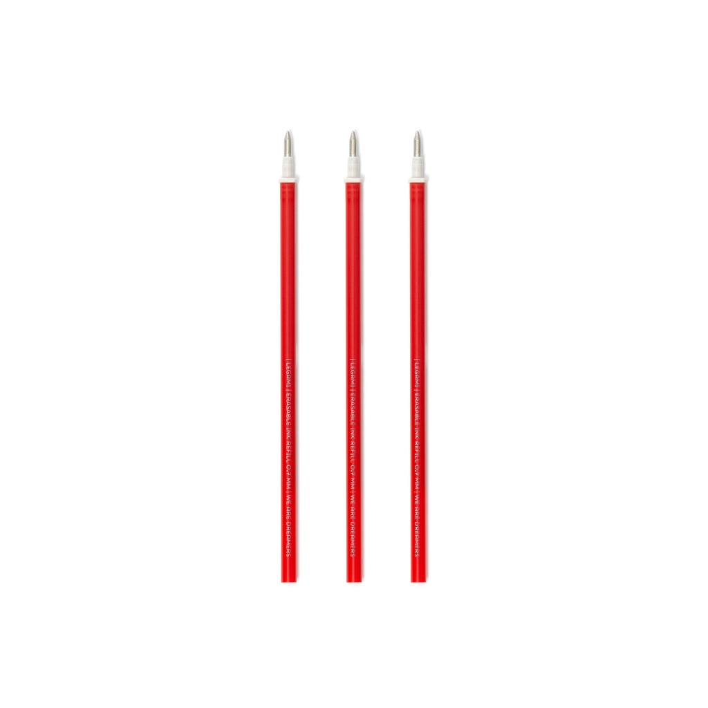 [2694-REFEP0006] 3 PCS  ERASABLE GEL PEN
REFILLS - 3 RECHARG. STYLO À ENCRE GEL