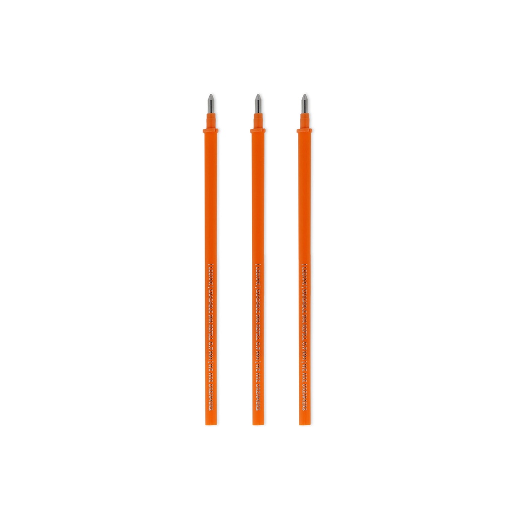 3 Recharges Pour Stylo Effaçable - Recharges Pour Stylo Effaçable - Orange