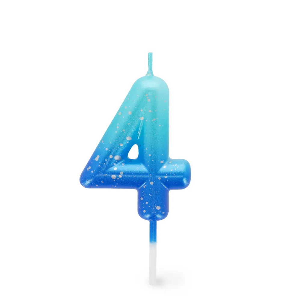 Bougie Anniversaire-4-Bleu