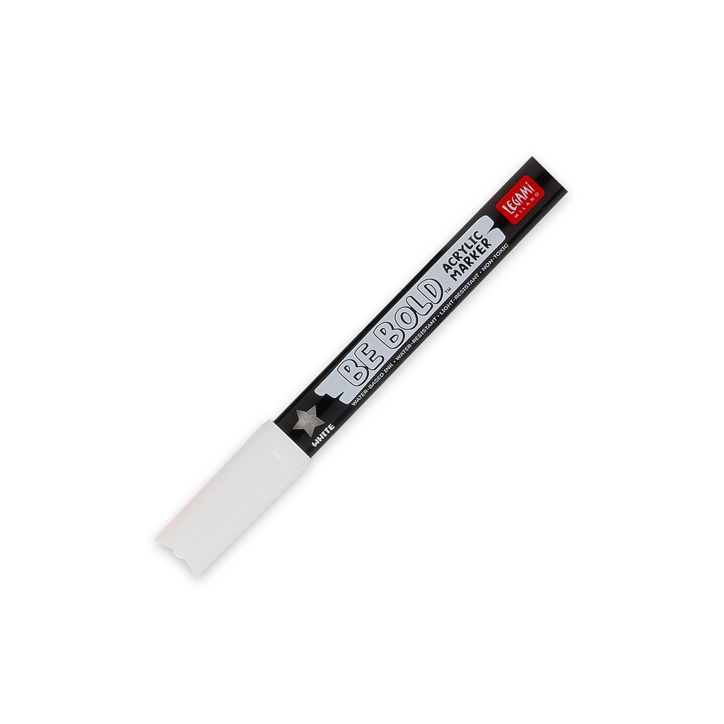 [2694-ACM0002] Marqueur Acrylique Be Bold – Blanc – 4,15 mm