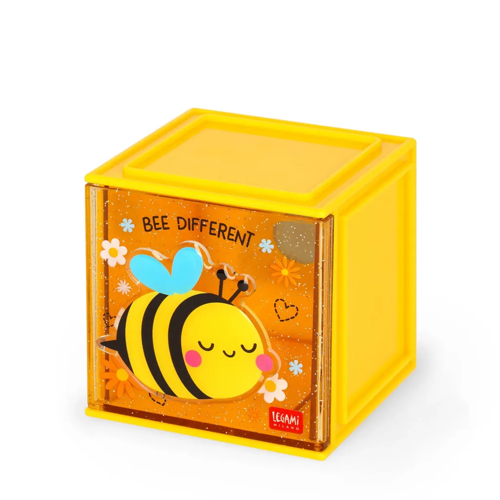 [2694-SBX0005] Boîte Empilable de Bureau Cutie Cube Abeille