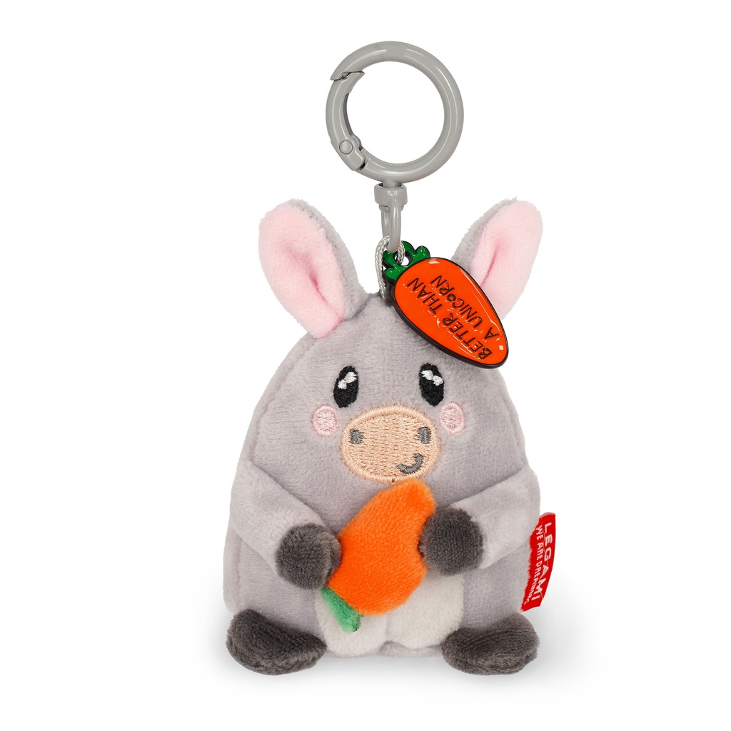 Porte-Clés en Peluche Âne – Tiny Super Soft