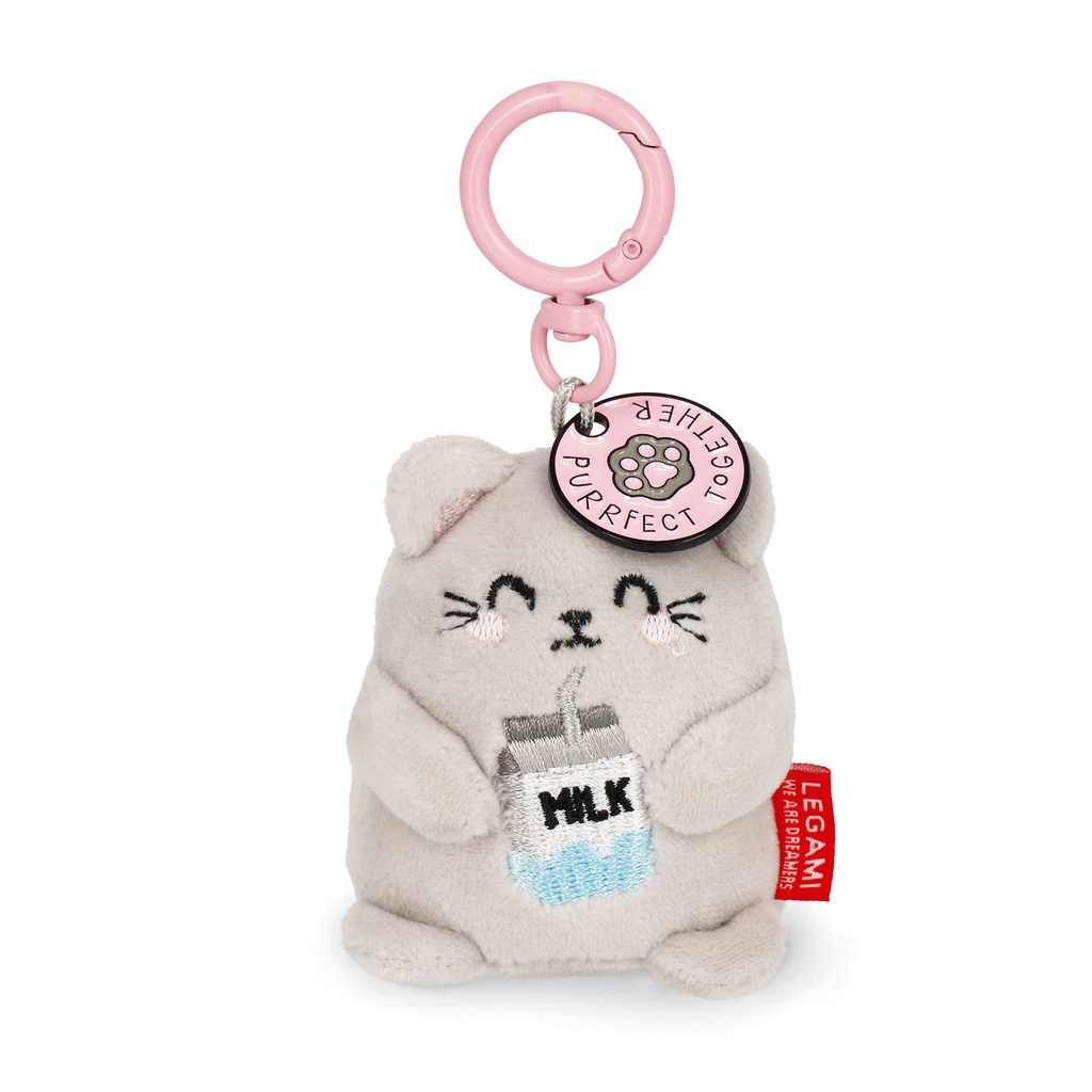 [2694-SPK0004] Porte-Clés en Peluche Chat – Tiny Super Soft
