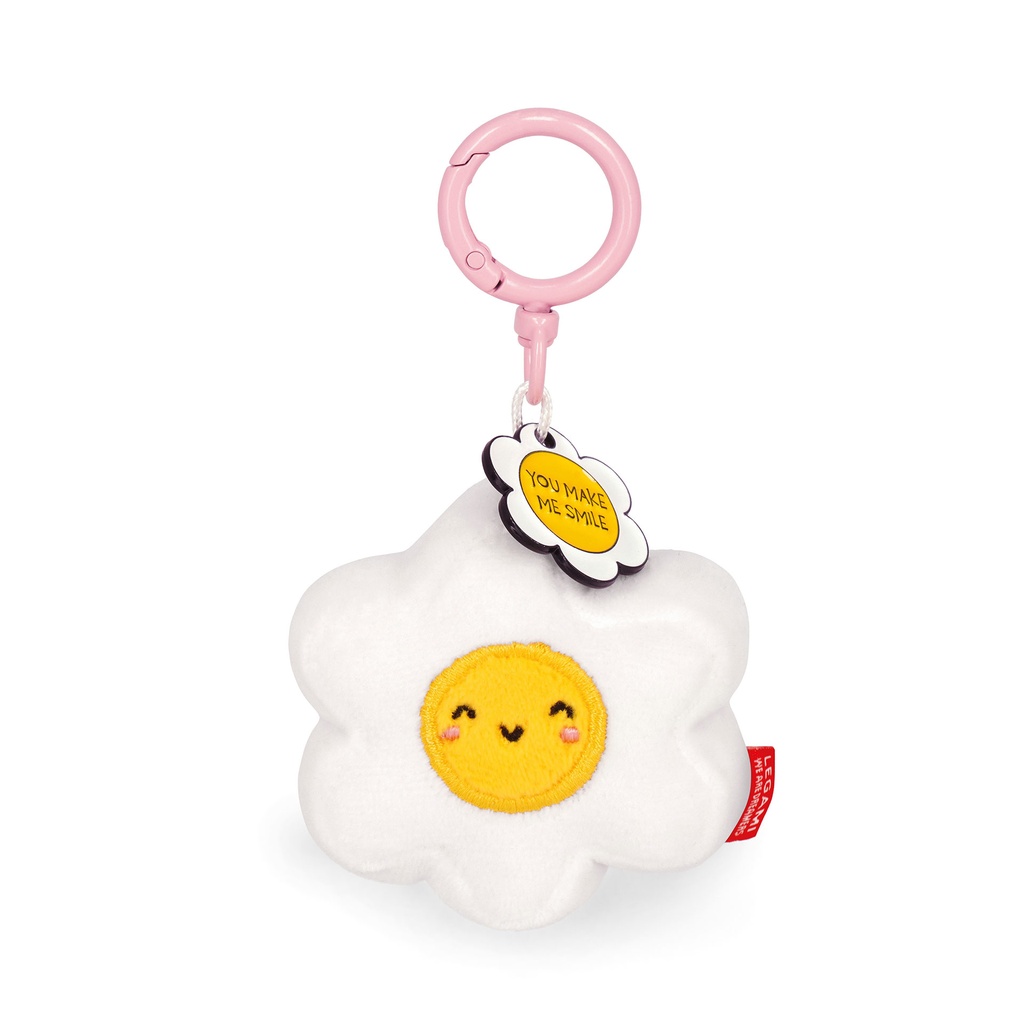 [2694-SPK0010] Porte-Clés en Peluche Marguerite – Tiny Super Soft