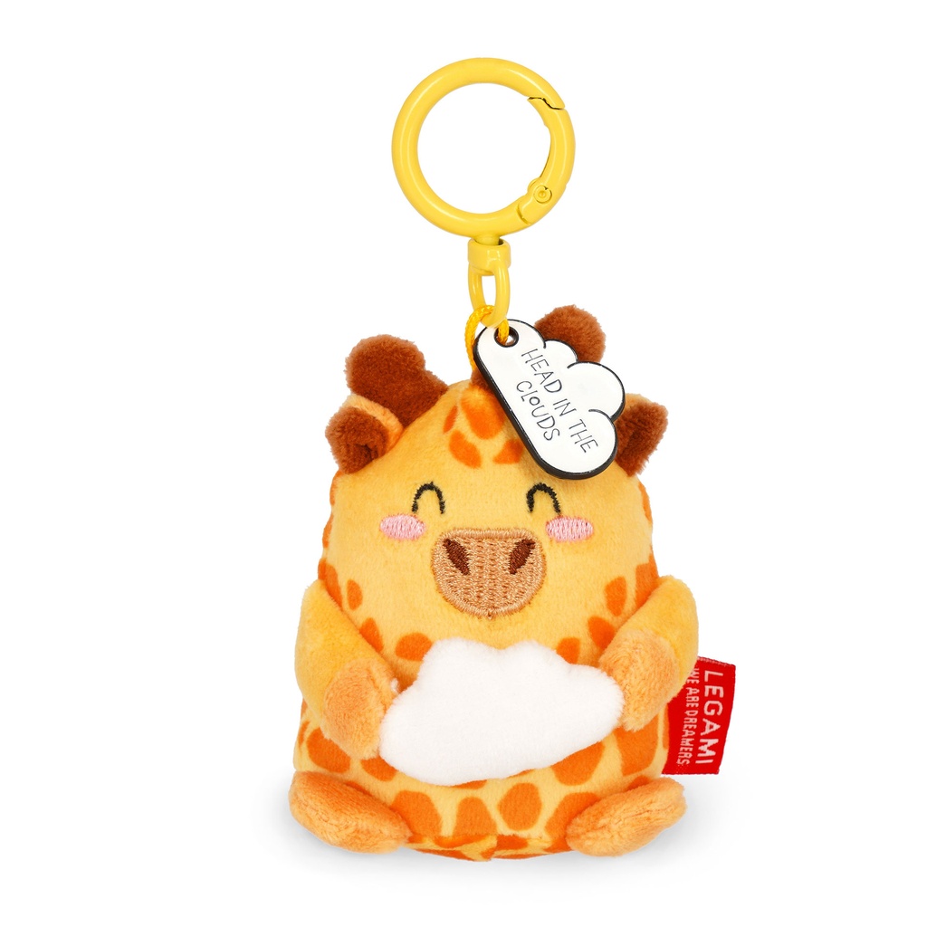 [2694-SPK0008] Porte-Clés en Peluche Girafe – Tiny Super Soft