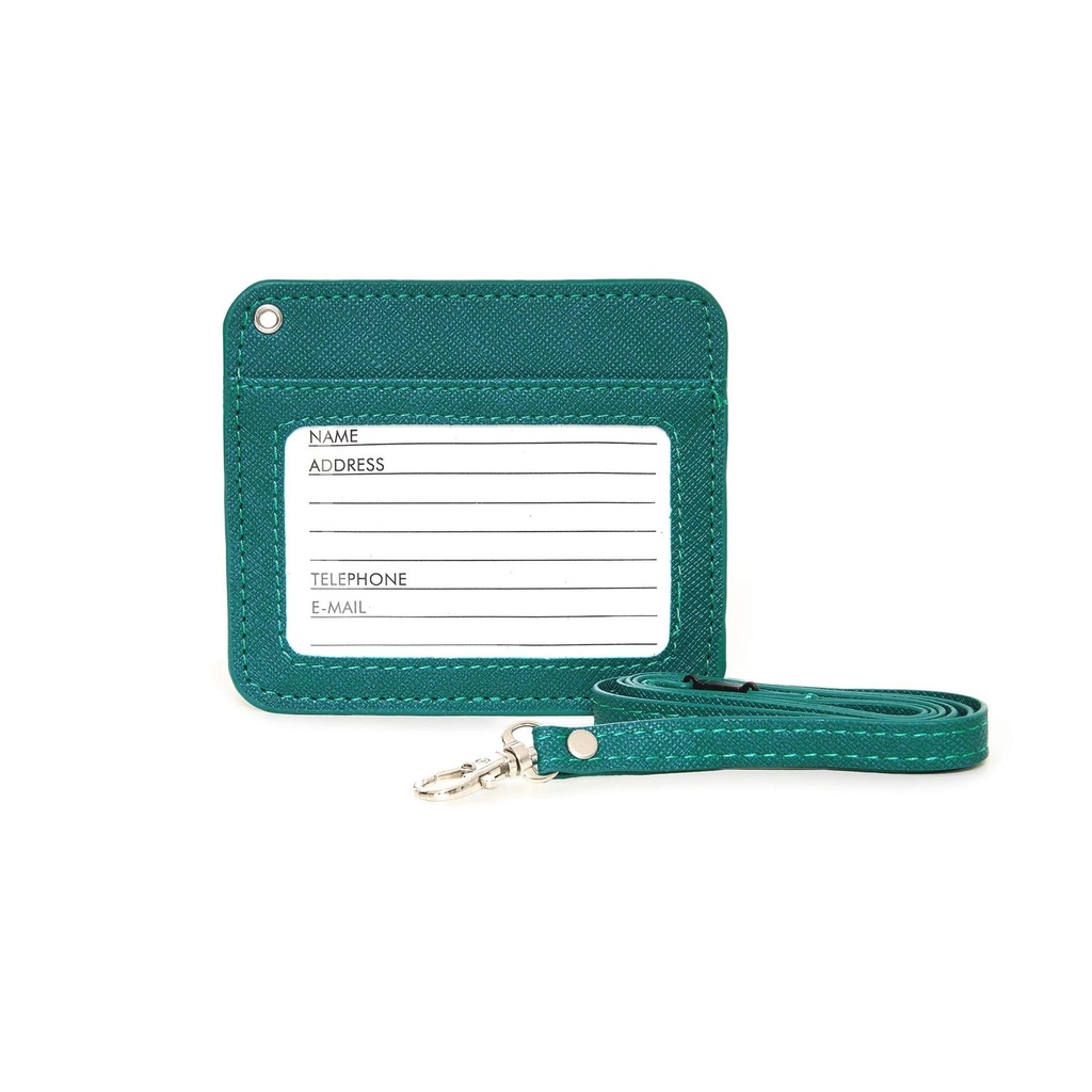 [2694-BH0029] BADGE HOLDER - PETROL