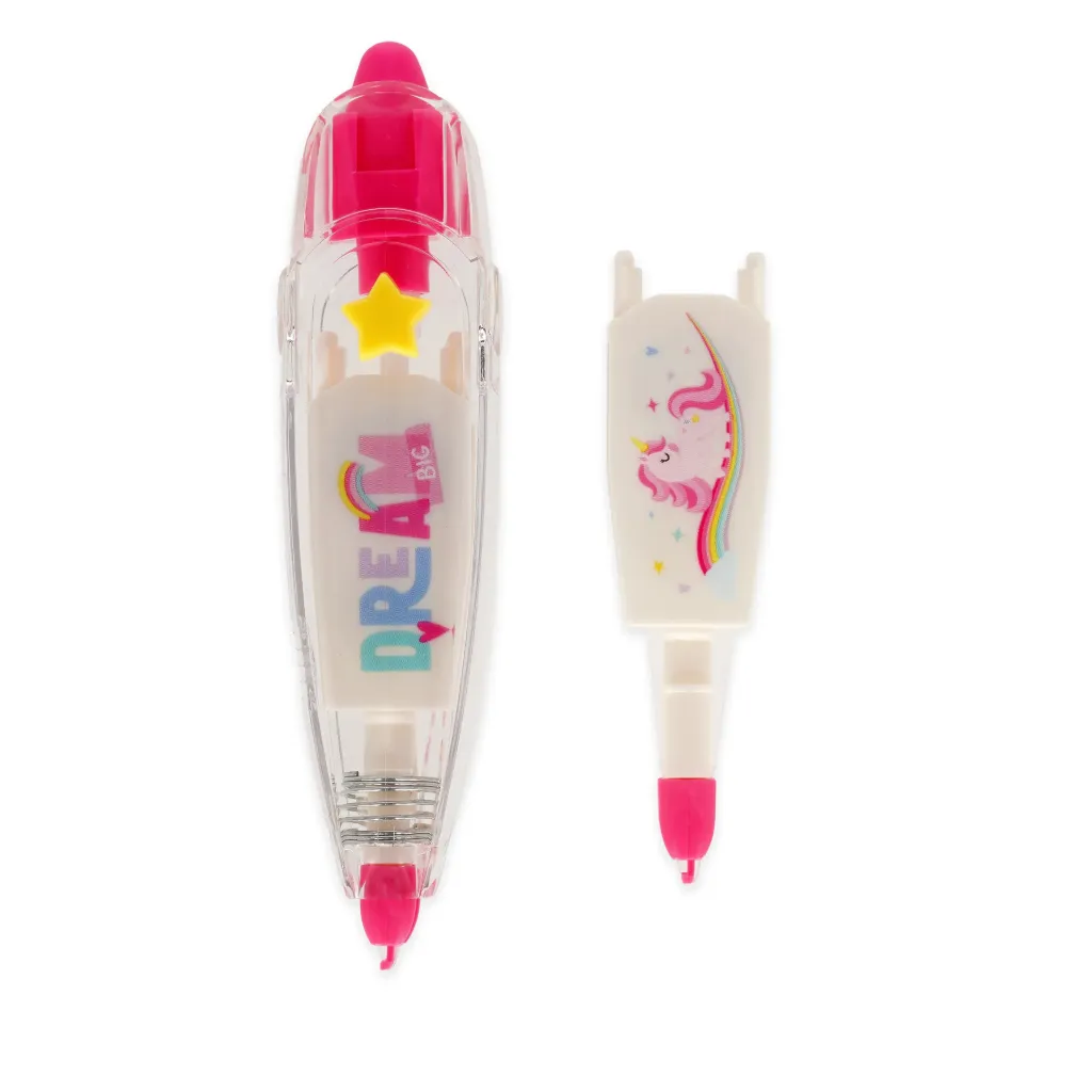 [2694-DT0003] Ruban Décoratif - Decoration Stylo Ruban - Unicorn
