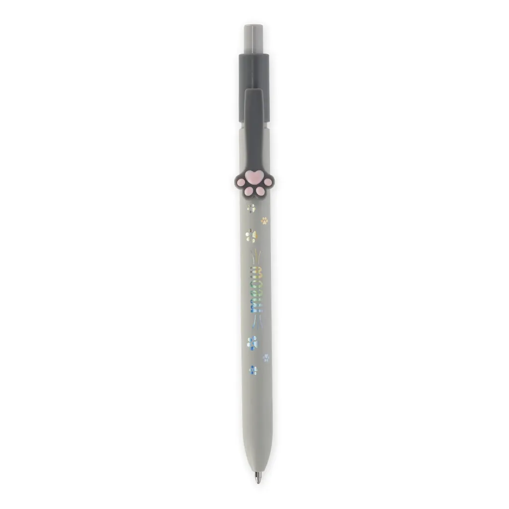 [2694-MPN0003] Stylo à Bille Chat Meow – Encre Rouge