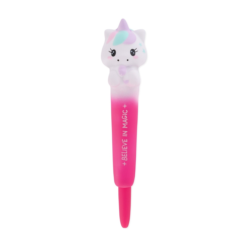[2694-SQP0001] Stylo à Encre Gel Antistress Licorne– Encre Noire – 0,5 mm