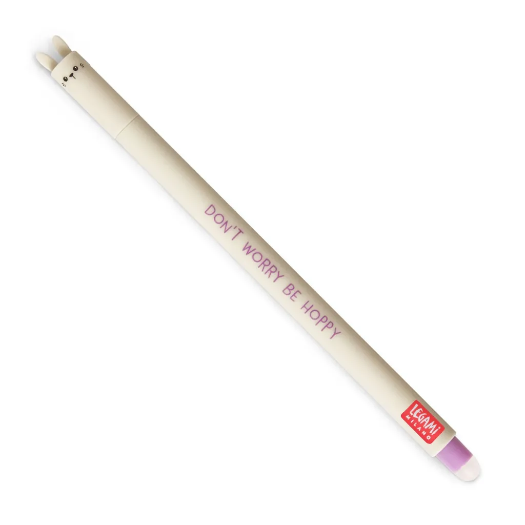 [2694-EP0011] Stylo Gel Effaçable Lapin – Encre Violette 0,7 mm