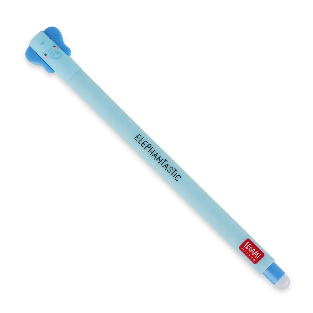 [2694-EP0018] Stylo Gel Effaçable - Stylo Effaçable - Éléphant