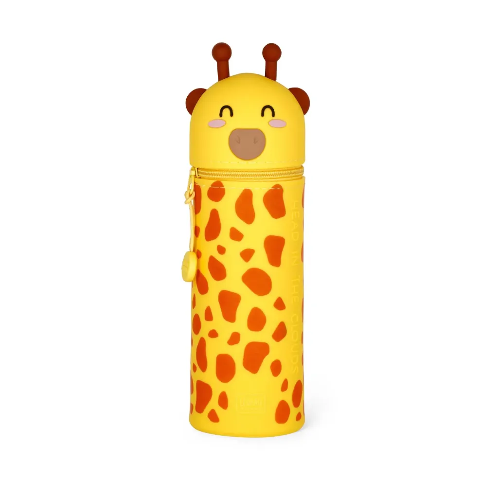 [2694-KA0017] Kawaii - 2-In-1 Silicone Trousse - Giraffe